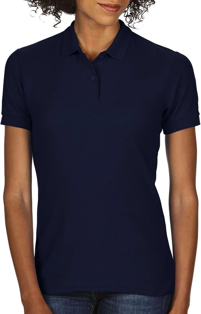 Heavymill Polo Ladies B & C Heavymill Women Navy