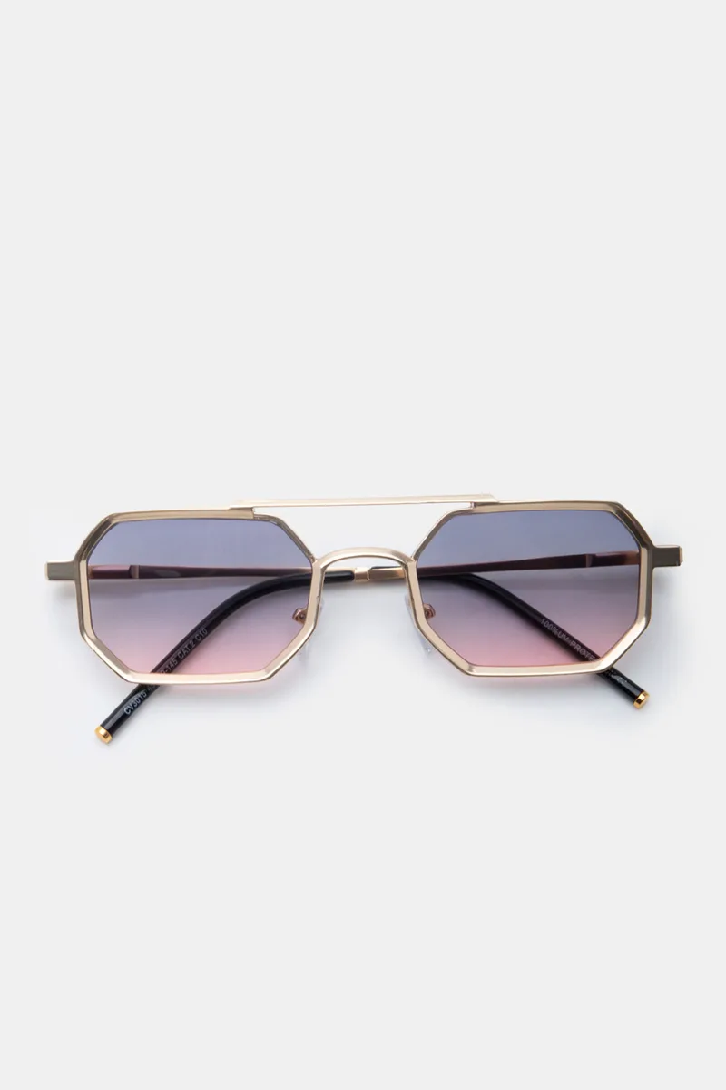 Γυαλιά Ηλίου Vanguard Octagonal Aviator - Γκρι