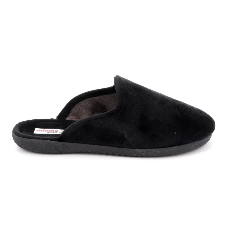 Ανδρική Παντόφλα Adam's Xρώματος Μαύρο 624-25501-19.1