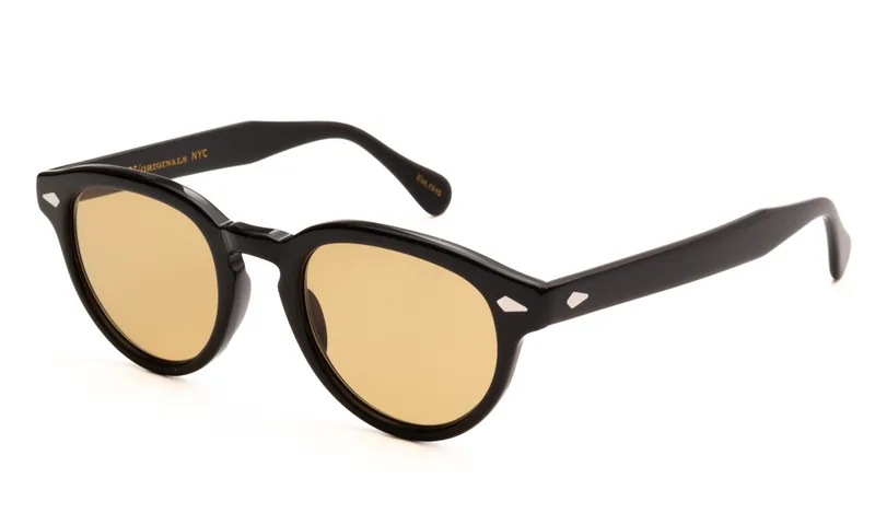 MOSCOT ΓΥΑΛΙΑ ΗΛΙΟΥ MOSCOT MAYDELA BLACK AMBER 4922 MAYDELA ΚαφέΜαύρο