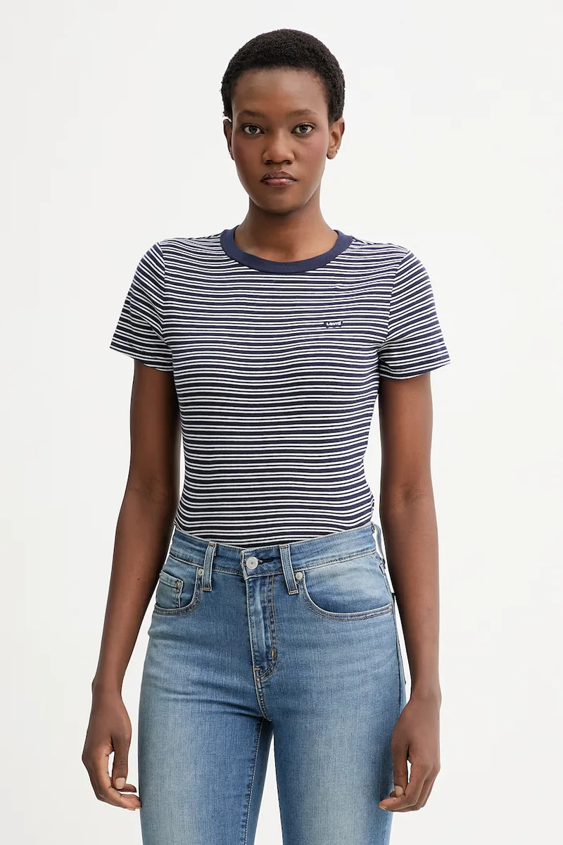 Βαμβακερό μπλουζάκι Levi's ESSENTIAL HM