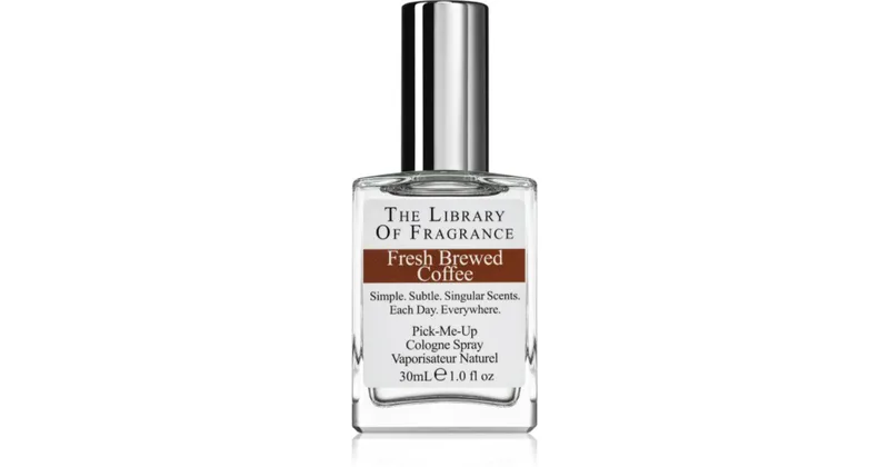 The Library of Fragrance Fresh Brewed Coffee unisex cologne 30ml
