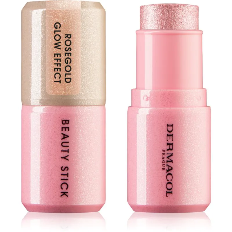 Dermacol Beauty Stick Highlight κρεμώδες λαμπρυντικό σε στικ απόχρωση 02 Χρυσό Diamond 7 γρ