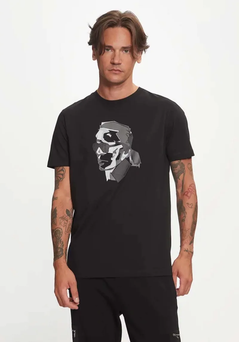 Karl Lagerfeld Μπλούζα της σειράς Crewneck - 755060 544242 999 Black