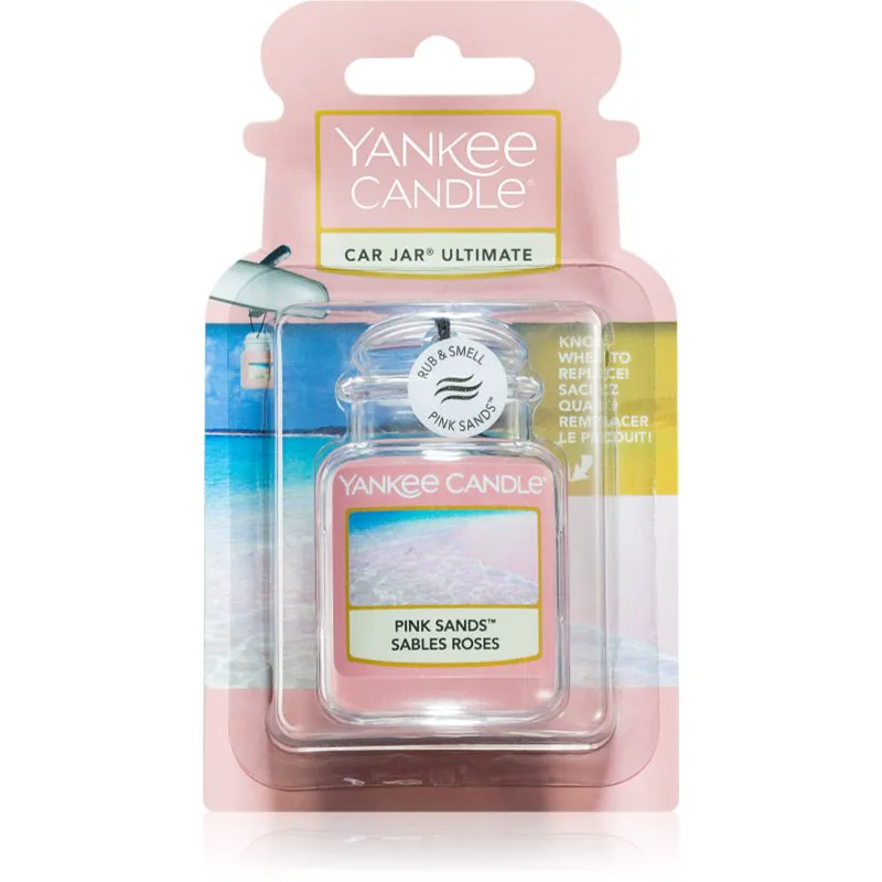 Yankee Candle Ροζ Sands άρωμα για αυτοκίνητο κρεμαστή 1 τμχ