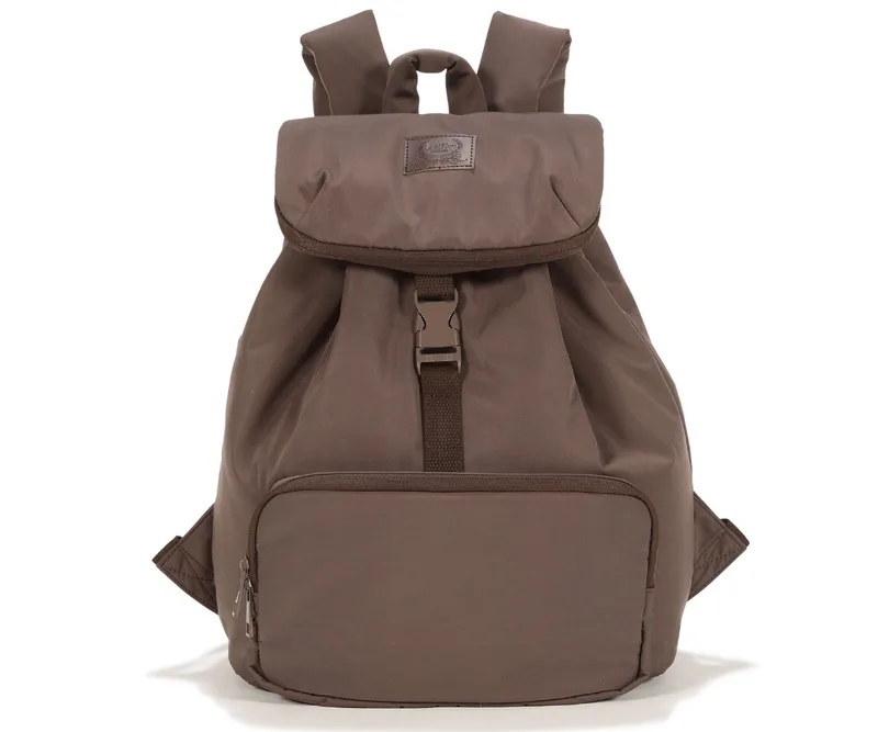 Puffer Backpack Brown