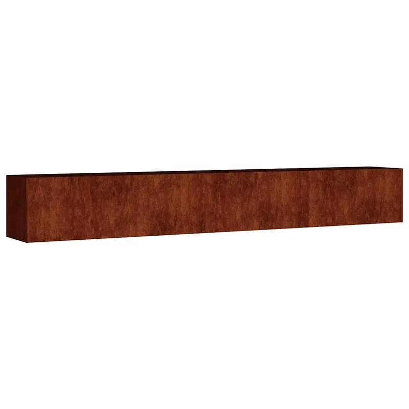 vidaXL Ζαρντινιέρα 280 x 40 x 40 εκ. από Ατσάλι Σκληρυθέν στον Αέρα