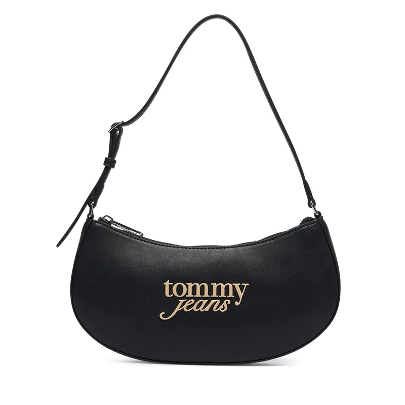 Τσάντα Tommy Jeans Tjw Must Shoulder Bag AW0AW19047 Μαύρο