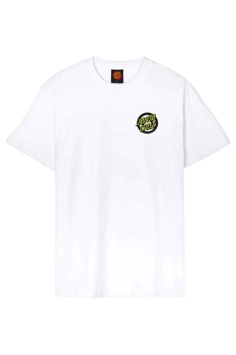 SANTA CRUZ T-Shirts Roskopp Screaming Target T-Shirt - ΛΕΥΚΟ-SCA-TEE-12514-WHITE