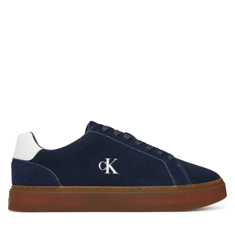 Αθλητικά Calvin Klein Classic Cupsole Laceup Su YM0YM01434 Σκούρο μπλε