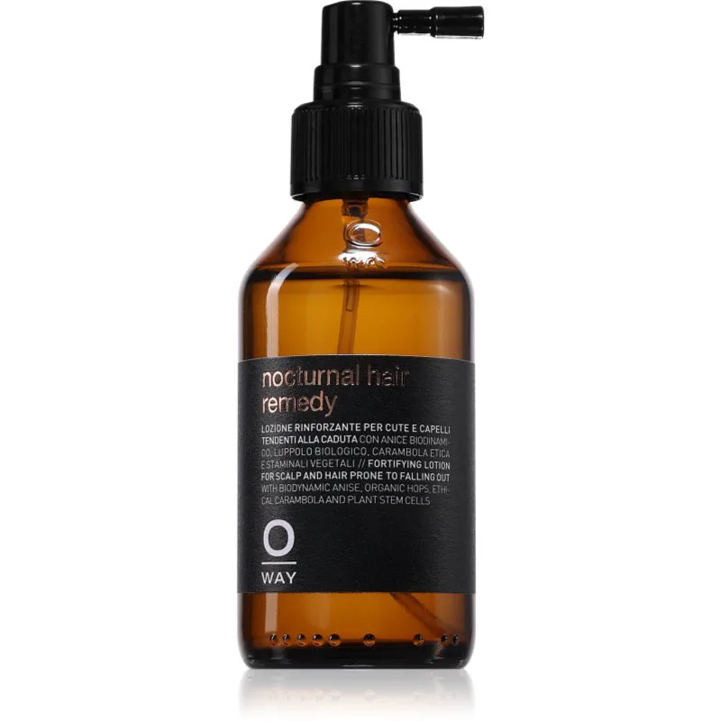 Oway Men Haircare Nocturnal Hair Remedy δυναμωτική φροντίδα ενάντια στη τριχόπτωση για άντρες 100 ml