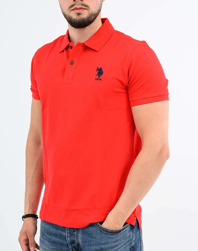 US POLO ASSN FLYN 000272 CBP5 PACK OF 50 POLO SS ΑΝΔΡΙΚΟ US43197004P50-151 OrangeRed