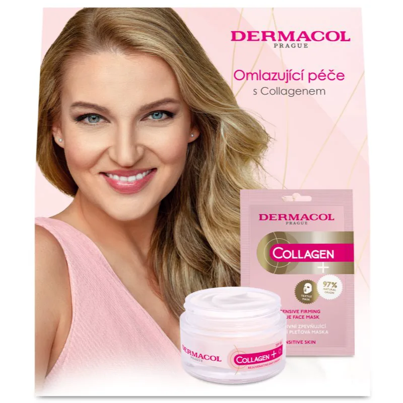 Dermacol Collagen + σετ δώρου με αναζωογονητική δράση