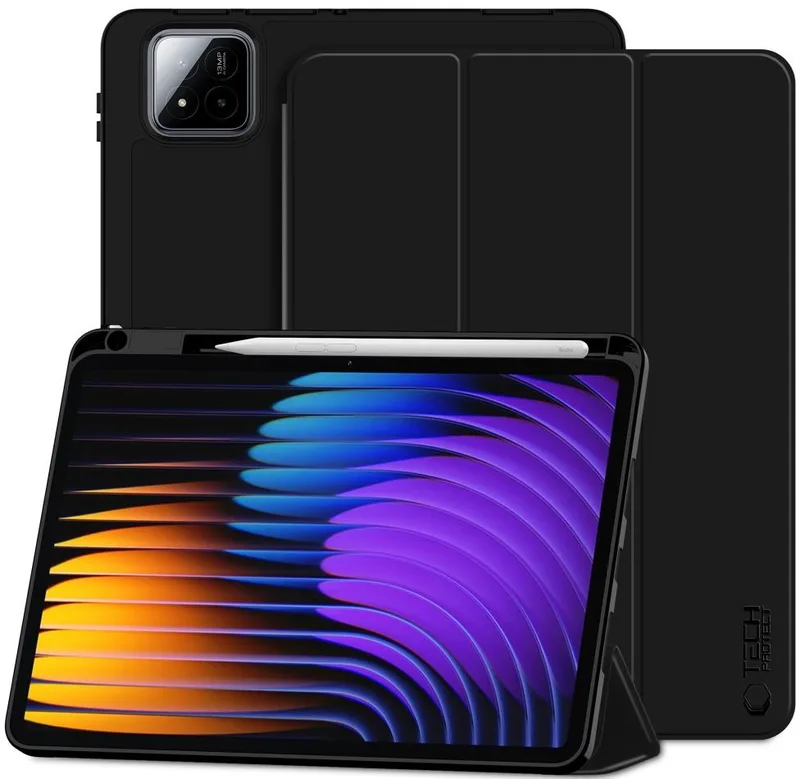 Θήκη Xiaomi Pad 7 / 7 Pro 11.2" Tech-Protect SC Pen Smartcase Flip με Υποδοχή για Γραφίδα - Black (5906302361601)