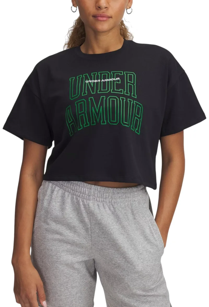 Μπλούζα Κοντομάνικη Under Armour Varsity MIX HW SS 1389156-002 Γυναικείο