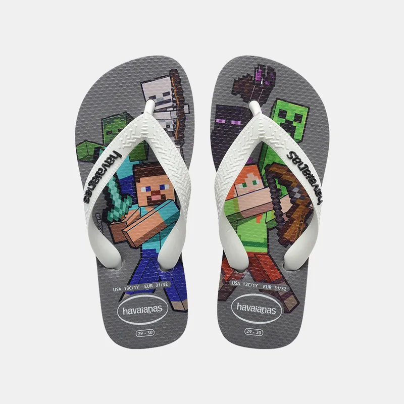 Havaianas Top Minecraft Παιδικές Σαγιονάρες (9000258035_91214)
