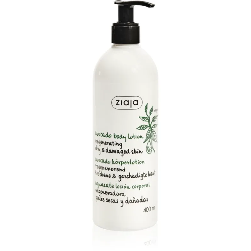 Ziaja Avocado αναγεννητικό γάλα για το σώμα 400 ml