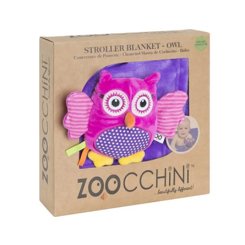 Zoocchini Κουβέρτα Αγκαλιάς & Λίκνου Owl Buddy ZOO3002