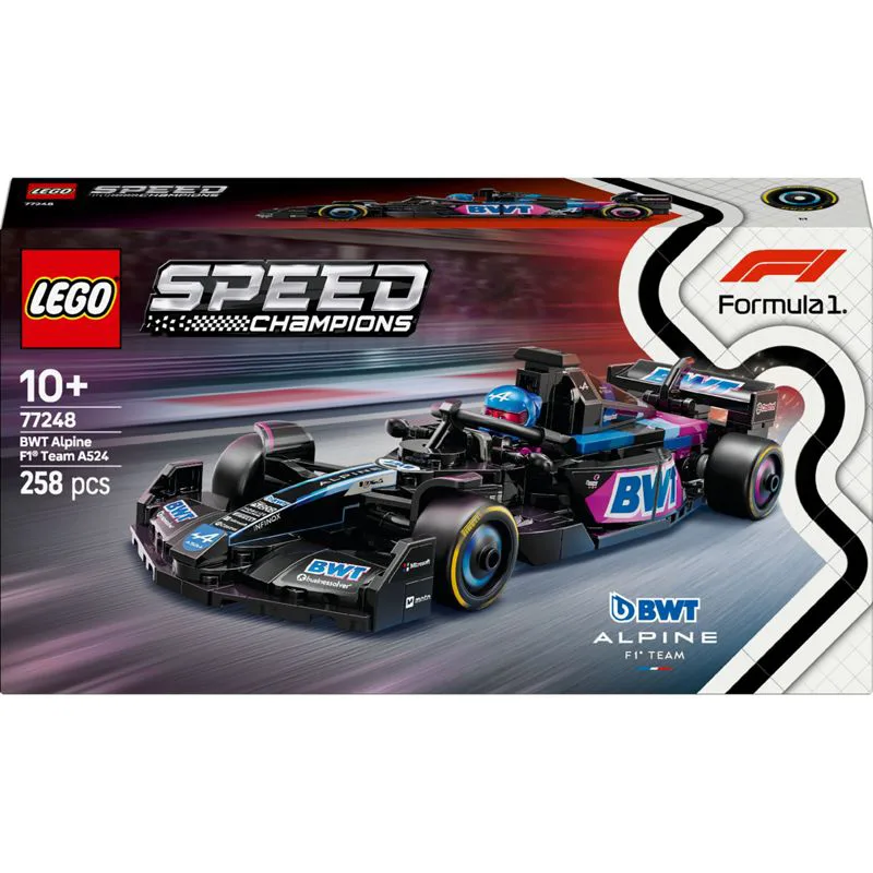 LEGO Speed Champions 77248 BWT Alpine F1 Team A524 Race Car