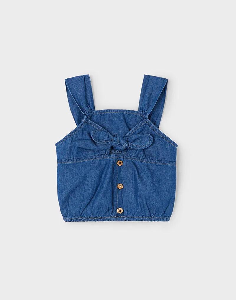 MAYORAL ΤΟΠ ΦΑΡΔΥ 03057-078 DenimBlue
