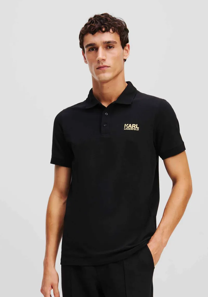Karl Lagerfeld Polo Μπλούζα της σειράς Polo - 745088 552235 160 Χρυσό