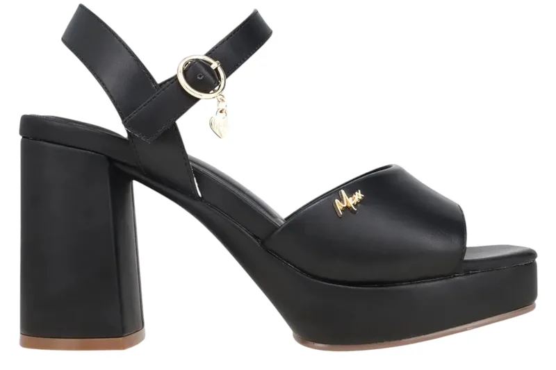 Πέδιλα Mexx Heeled sandal Lou MXTY017701W-Black Γυναικείο