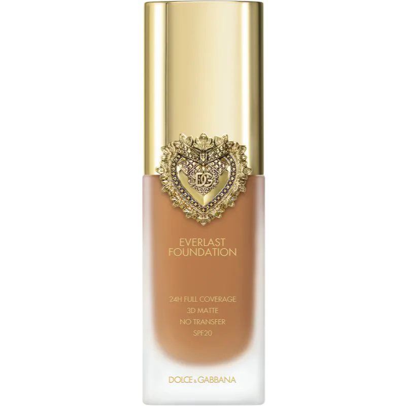 Dolce&Gabbana Flawless Everlast Foundation εντατικά καλυπτικό μακιγιάζ μακράς διαρκείας SPF 20 απόχρωση 23W Medium 27 ml