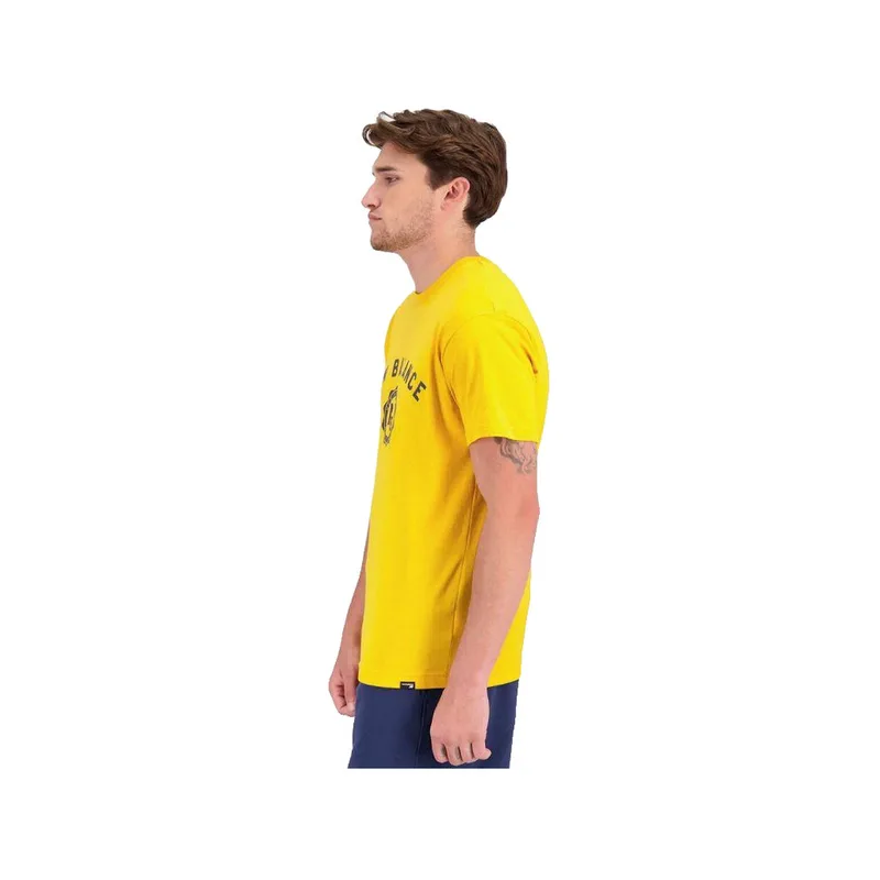 T-shirt με κοντά μανίκια New Balance T-shirt 100% coton jaune