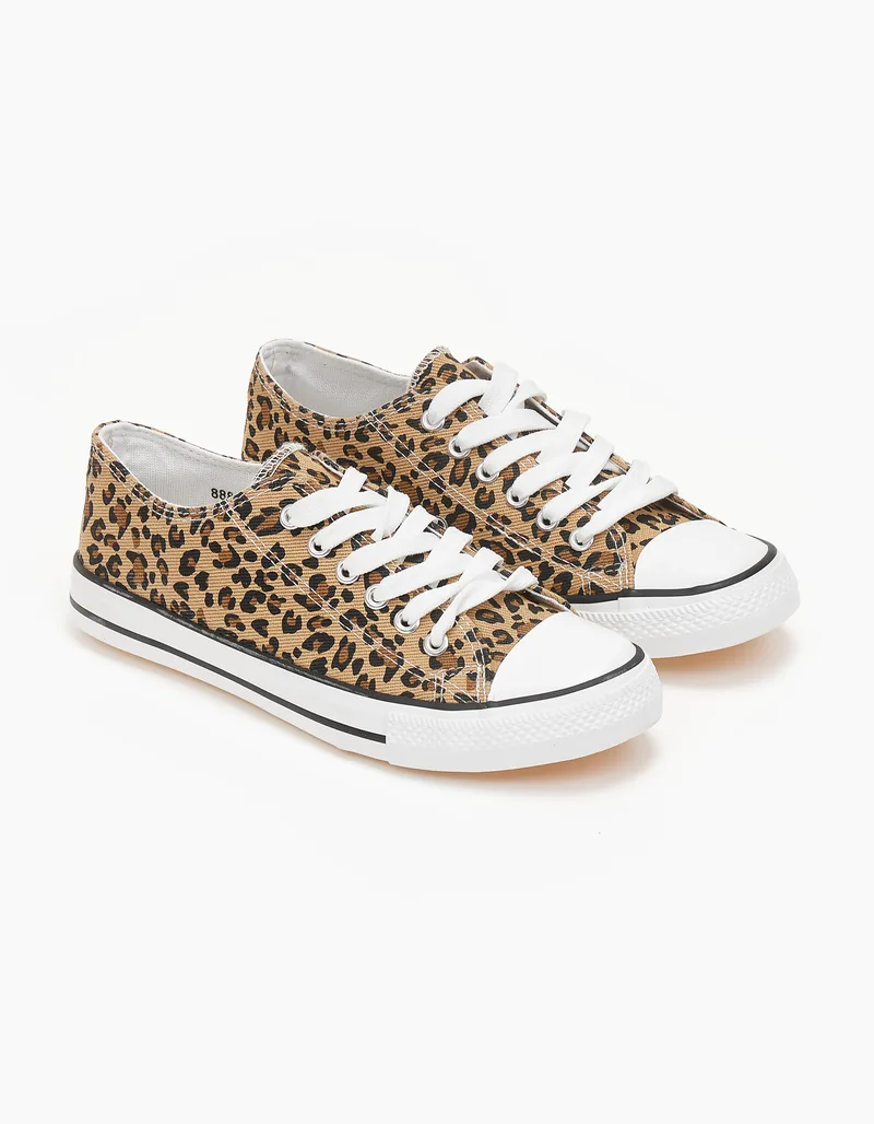 Basic sneakers πάνινα - Λεοπάρ