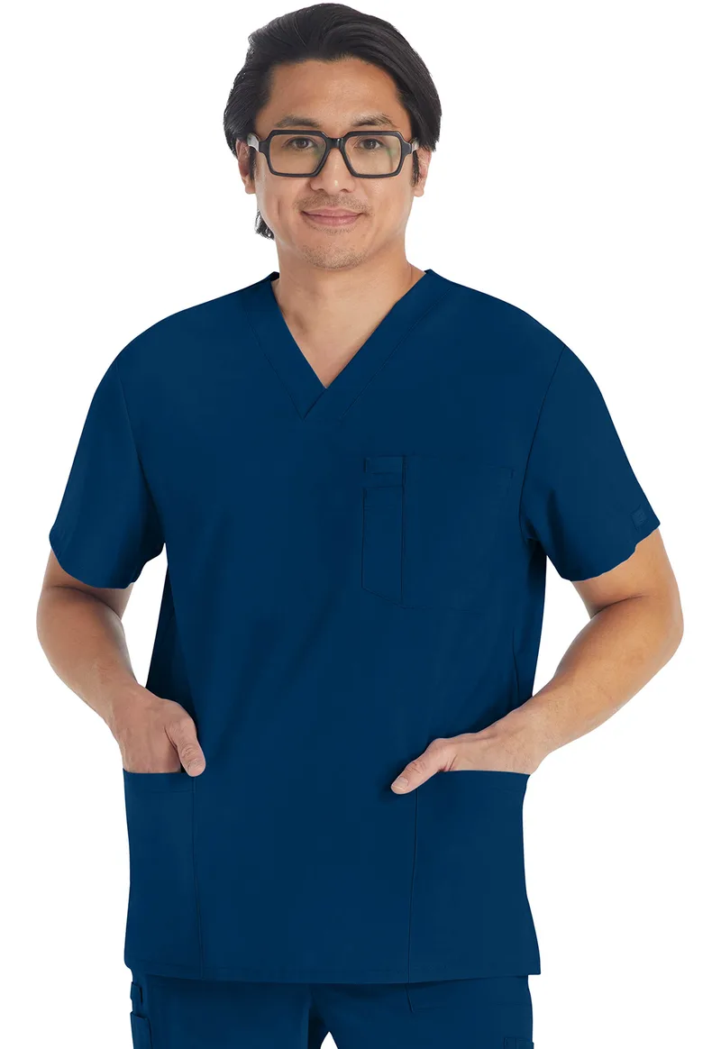 Ανδρική Μπλούζα Dickies Essentials | V-Neck | 5 Τσέπες | Navy Blue