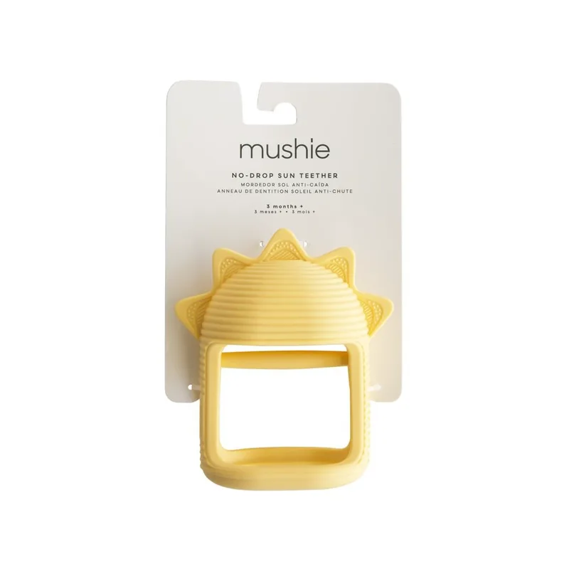 Μασητικό Σιλικόνης με Χερούλι Sunshine - Mushie