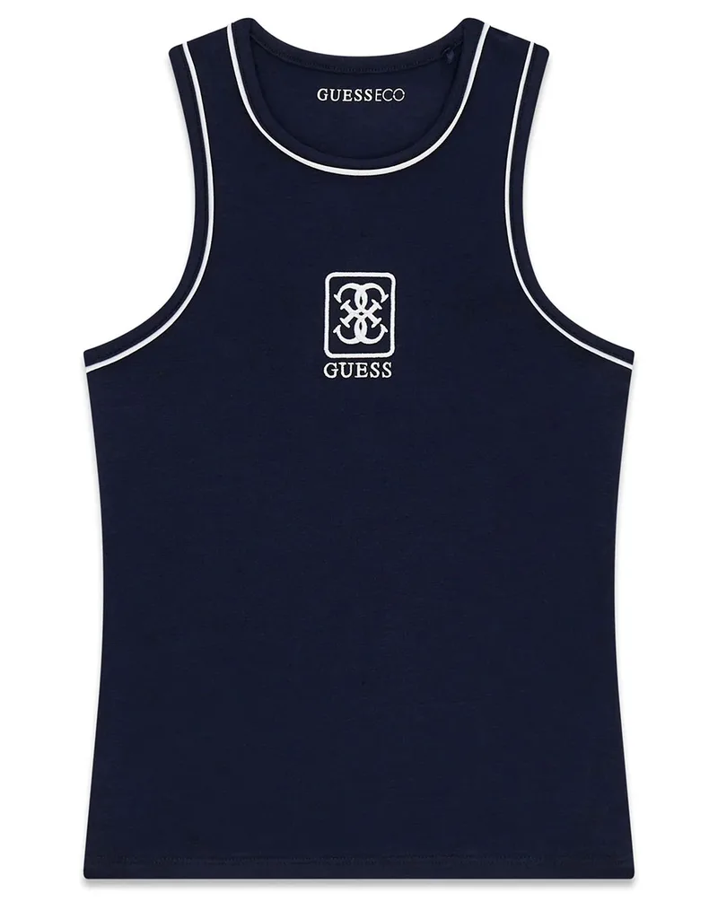 GUESS SL T-SHIRT ΜΠΛΟΥΖΑ ΠΑΙΔΙΚΟ GIRL J6GI11K6YW4-G77G NavyBlue