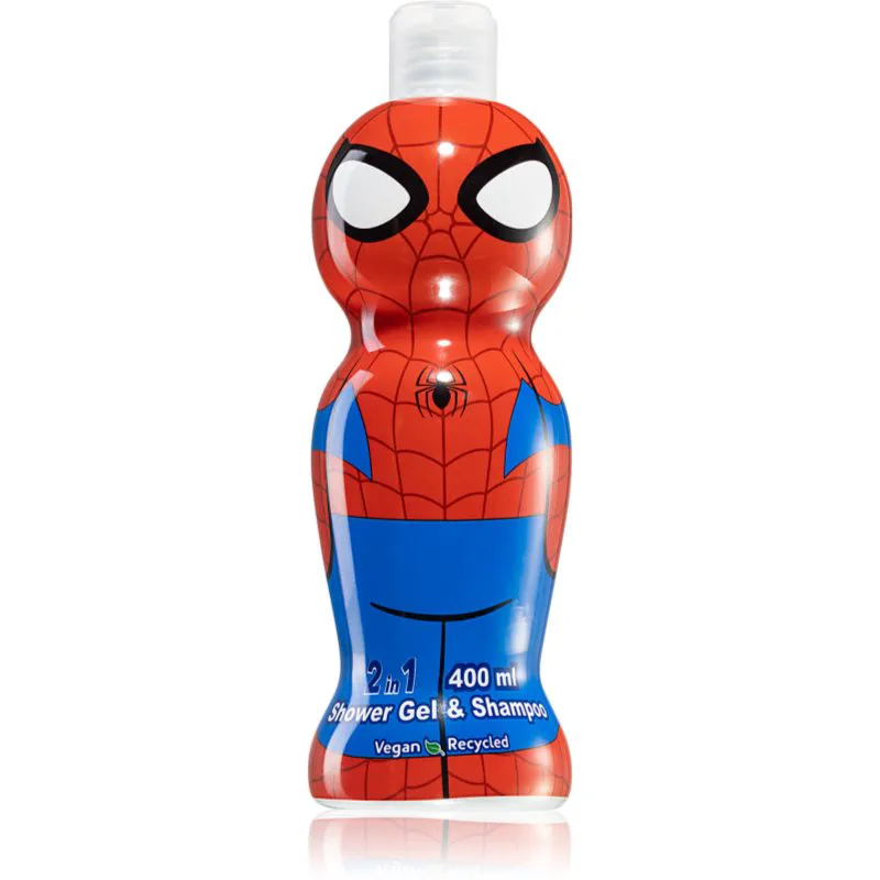Marvel Spiderman τζελ για ντους και σαμπουάν 2 σε 1 400 ml