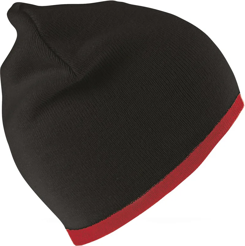 Σκούφος Thinsulate RC046X Result Caps Black/Red