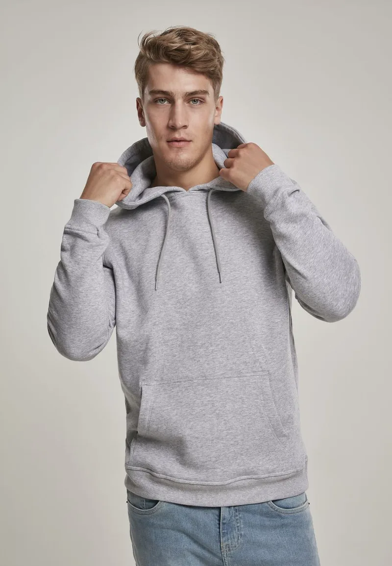 Φούτερ με Κουκούλα Organic Basic Hoodie TB3086 Urban Classics Γκρι
