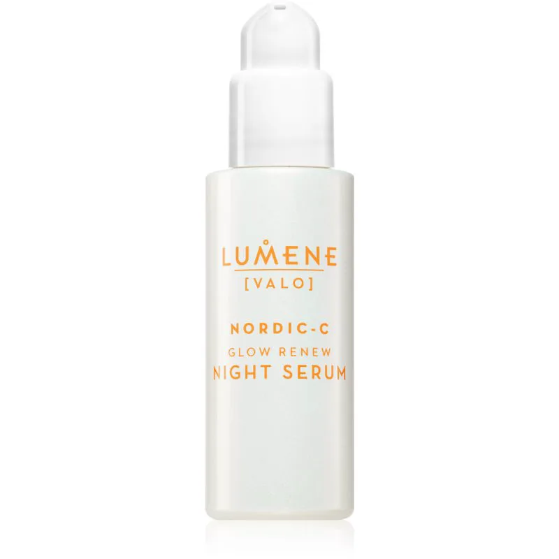 Lumene Nordic-C [VALO] Glow Renew ορός νύχτας για λαμπρότητα και λείανση επιδερμίδας 30 ml