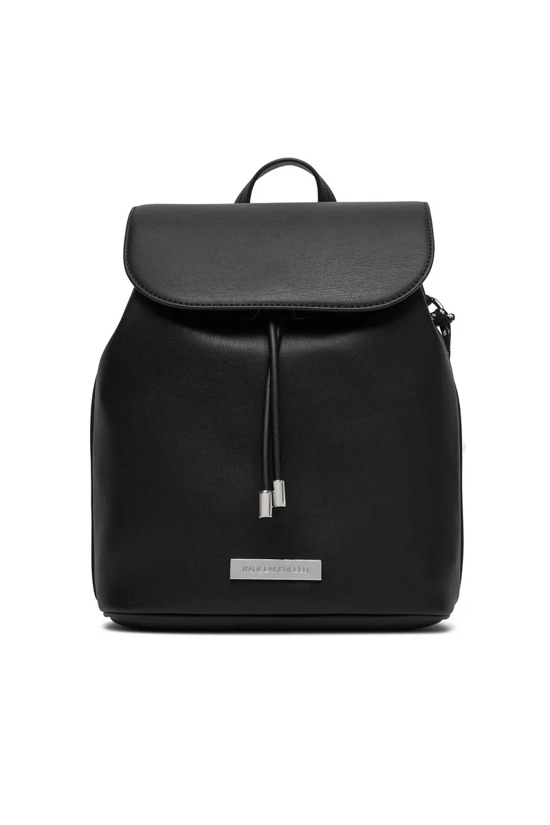 Karl Lagerfeld γυναικείο backpack "Ikon Smooth Small" - B1W30002 Μαύρο