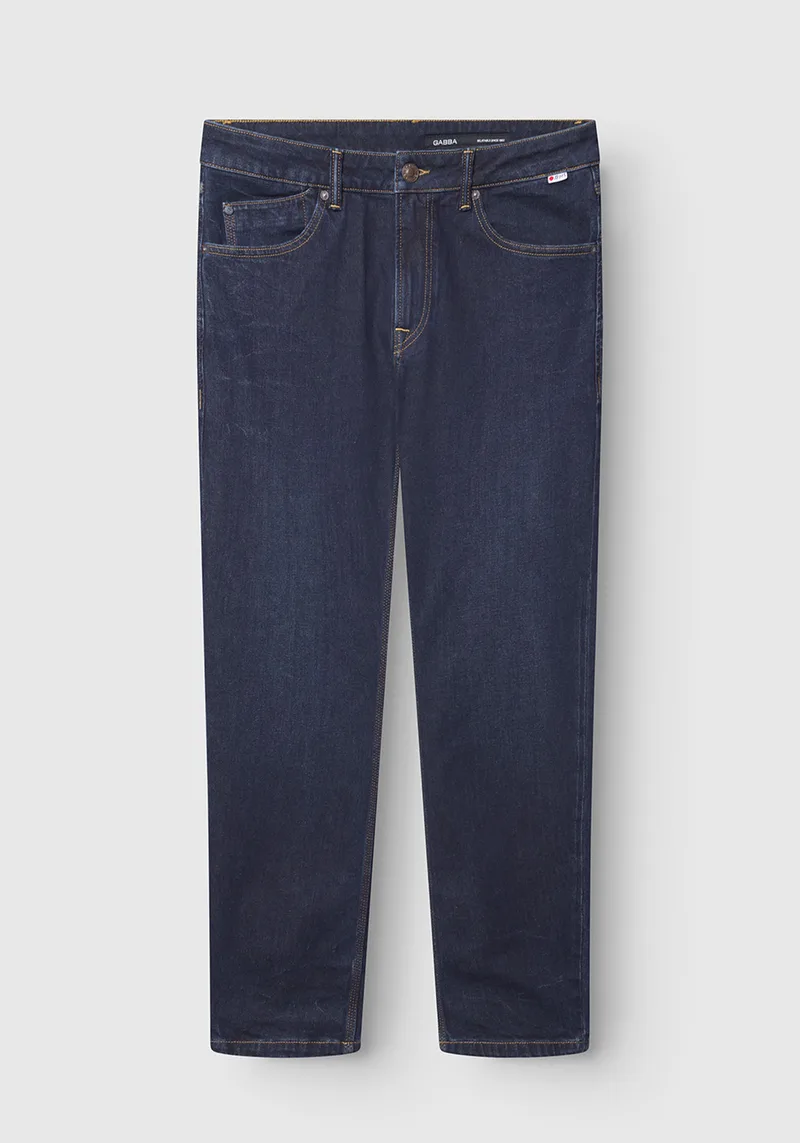 GABBA Jean Παντελόνι της σειράς Carl Willo - 11664 5002 Mid Blue