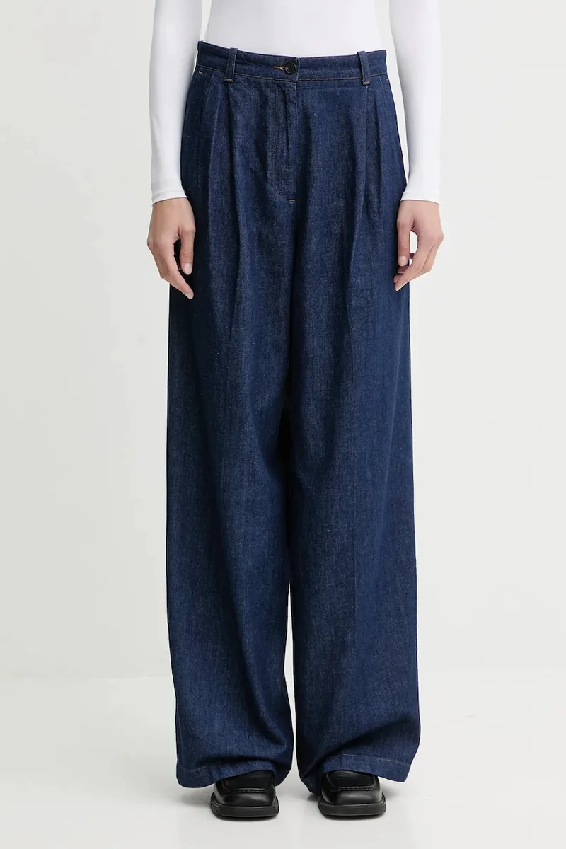 Βαμβακερό παντελόνι A.P.C. PANTALON GINNY