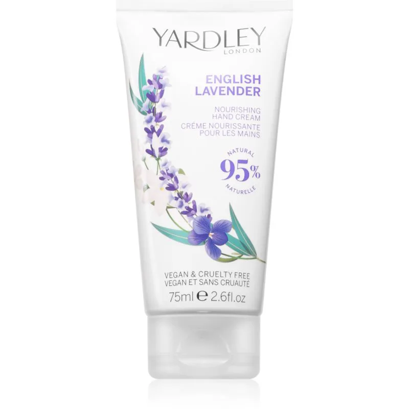 Yardley English Lavender κρέμα για τα χέρια με άρωμα 75 ml