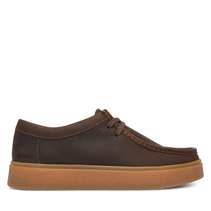 Κλειστά παπούτσια Clarks Boxbee Walla 26328023 Καφέ