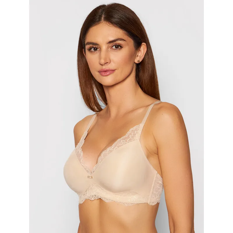 Triumph Σουτιέν χωρίς μπανέλα Amourette Charm 10201694 Μπεζ