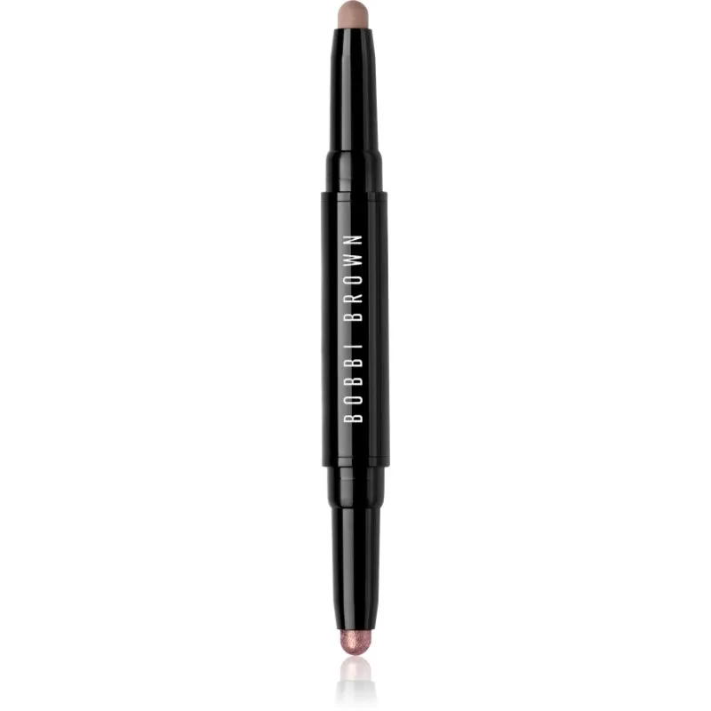 Bobbi Brown Long-Wear Dual-Ended Cream Shadow Stick σκιές ματιών σε μολύβι διπλό απόχρωση Pyrite / Muted Taupe 1.6 γρ