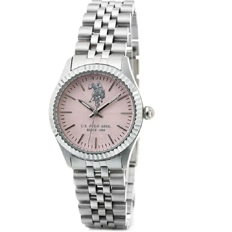 Γυναικείο ρολόι U.S. Polo Assn Azure Stainless Steel Bracelet USP5505PK USP5505PK Ατσάλι
