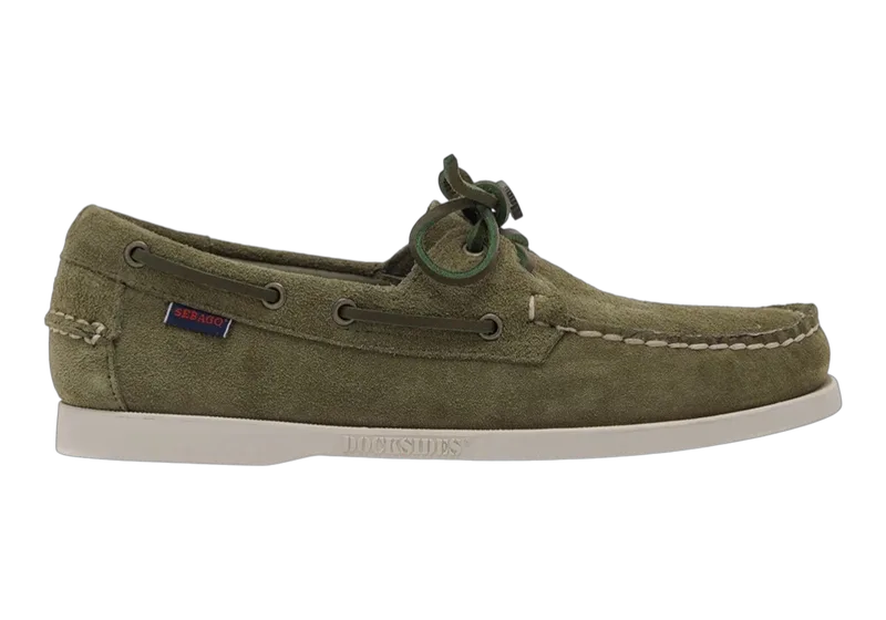 Sebago Ανδρικά Παπούτσια Δερμάτινα Ιστιοπλοικά Portland Flesh Out L7111PTW-909R Πράσινο