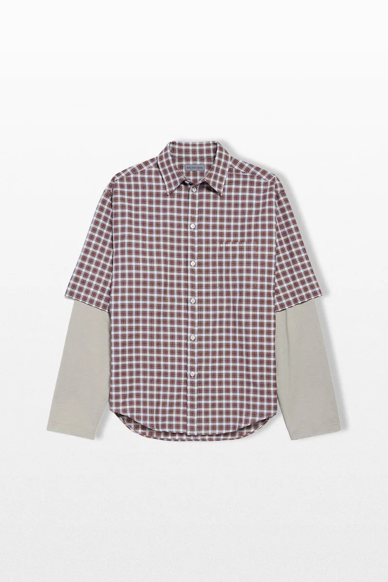 BALENCIAGA Ανδρικό Πολύχρωμο Wrong Sleeve Shirt