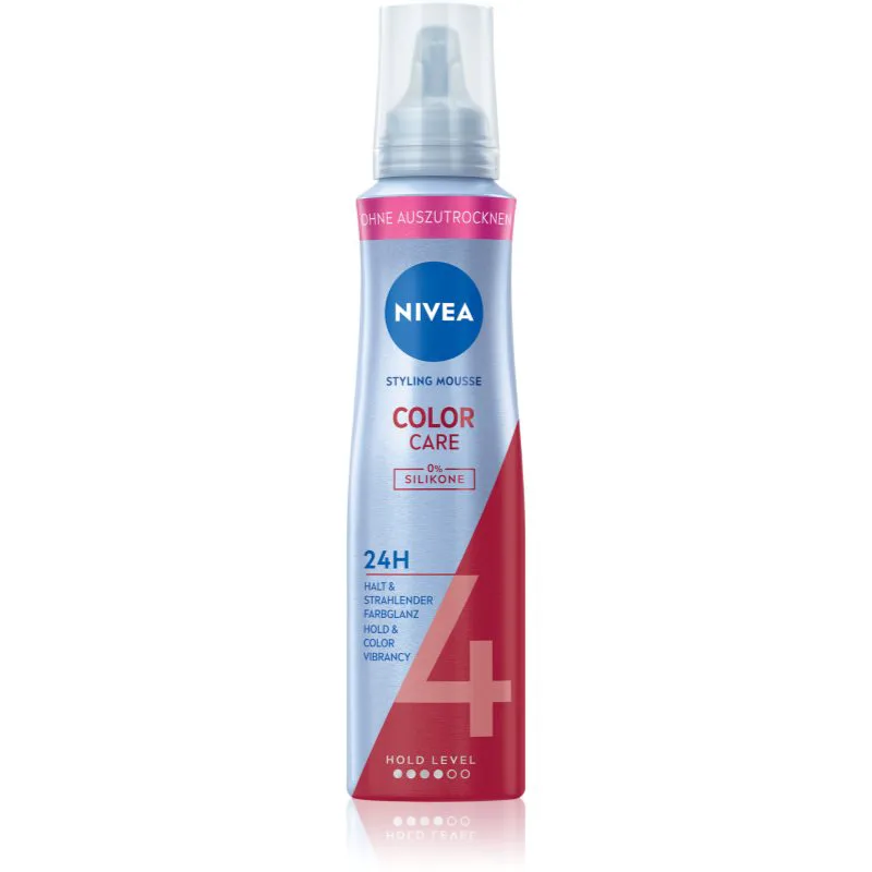 Nivea Color Panthenol & Vitamin B3 αφρώδες σκληρυντικό μους 150 ml
