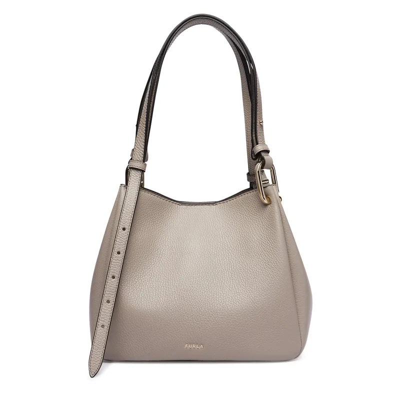 Τσάντα Furla Nuvola M WB02020 HSF000 CN 4892S Σκούρο μπεζ