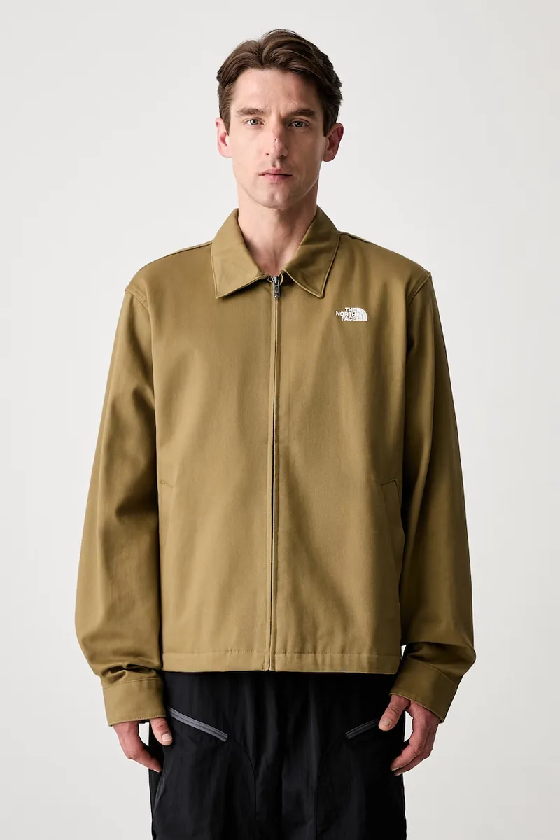 The North Face κοντό μπουφάν ανδρικό βαμβακερό Twill