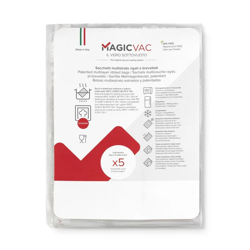 MagicVac 50 - Βακουμισμένες Σακούλες με Ετικέτα 30 x 40 cm